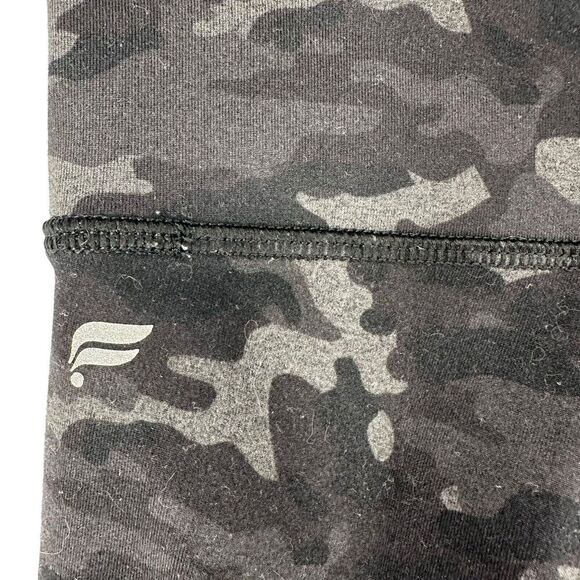 Fabletics Define Power Hold Mid Rise Leggings Charcoal Camo Size S Ankle Length - Picture 6 of 8